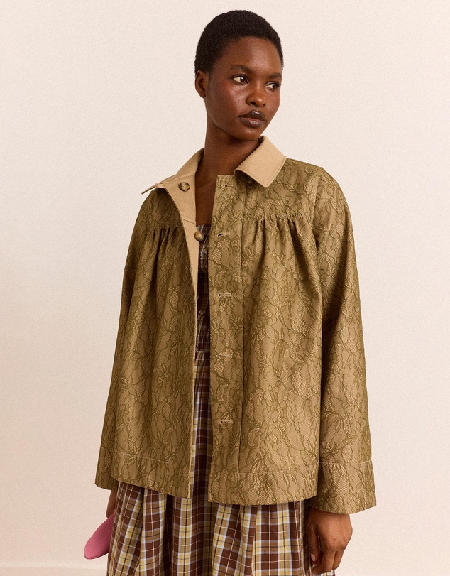 Damson Madder - Mini Mercedes Reversible Coat