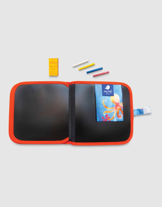 Jaq Jaq - Jaq Jaq Bird - Doodle It & Go Erasable Book - Hello, World - Ocean