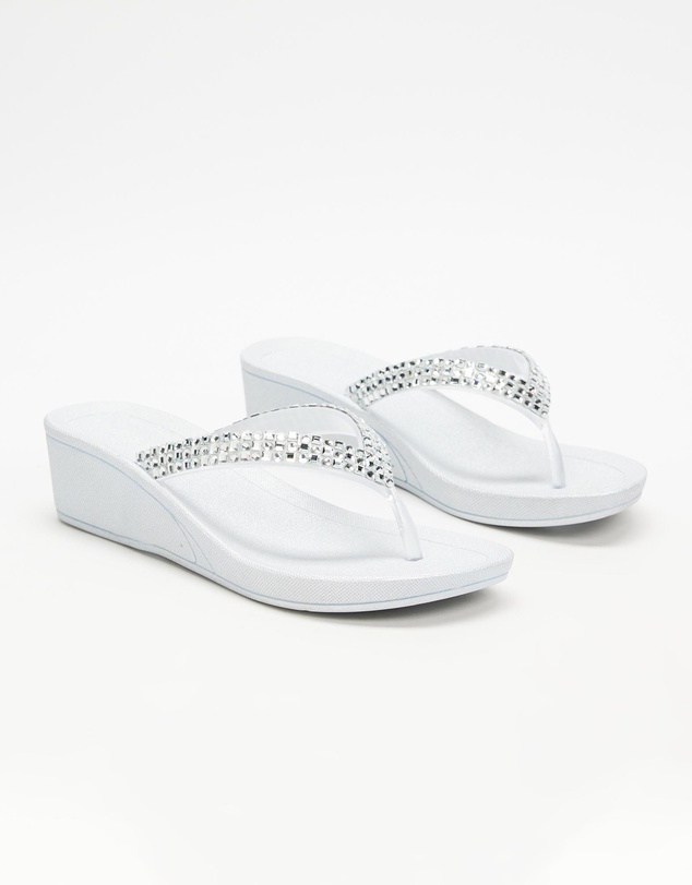 Holster - Hope Wedge Sandals - Clear - Women's
