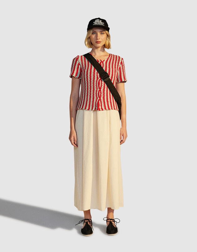 Rollie - Sidecut T-Bar Weave Shoe