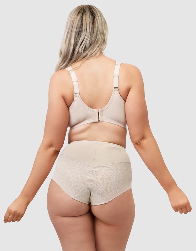 Naturana - Padded Wide Strap Wirefree Plus Size Bra