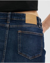 Cotton On - Micro Low Denim Skirt