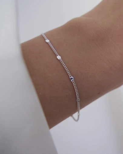 The Silver Collective - Sara Bracelet Silver