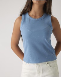 Decjuba Kids - Harper Crystal Tank - Teens