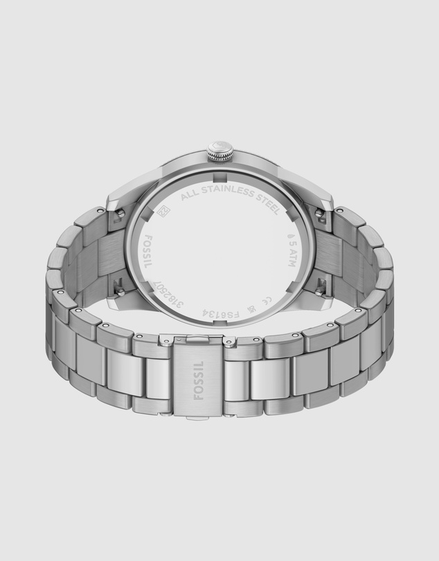 Fossil - Pearson Silver Tone Chronograph Watch