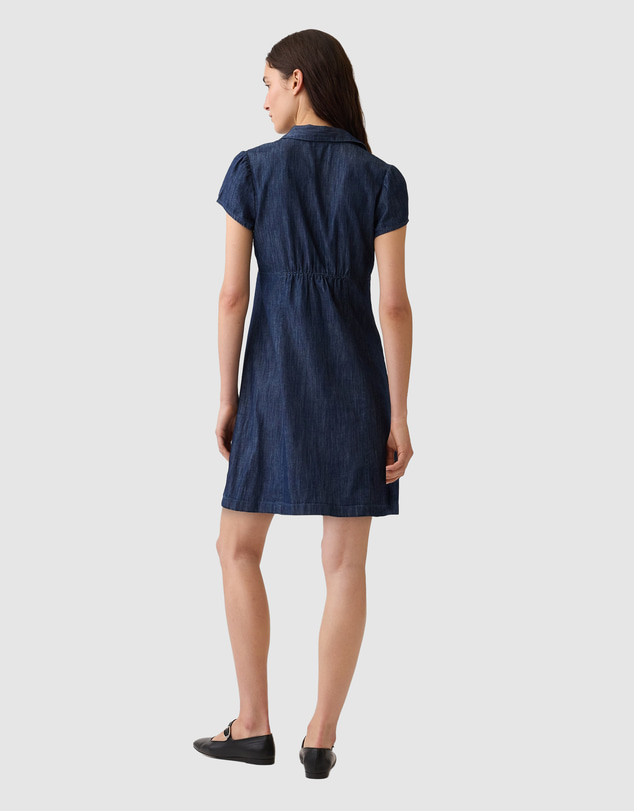 GAP - SS Mini Empire Shirtdress