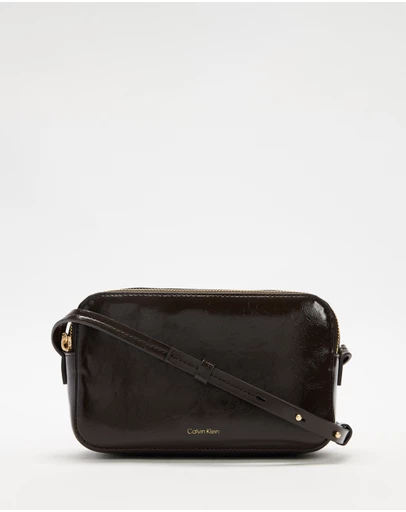 Calvin Klein - Foil Logo Glossy Camera Bag
