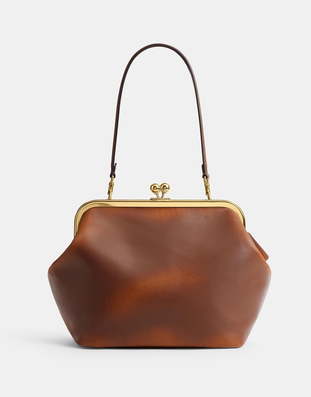 Coach - Loved Leather Kisslock Frame Bag 27