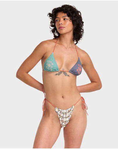 RVCA - Womens Lauryn Halter Tri Bikini Top