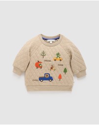 Purebaby - Quilted Windcheater -Kids-Babies