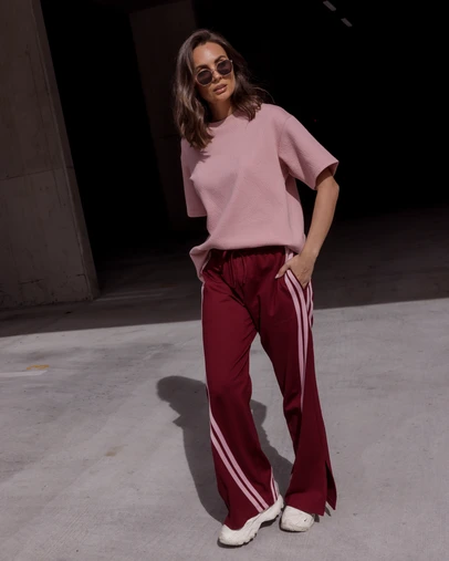 ALEXANDRA - Jitsum Pants Burgundy