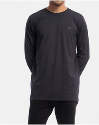 Stock & Co. - Stock & Co Anchor Embroidery Long Sleeve Tee