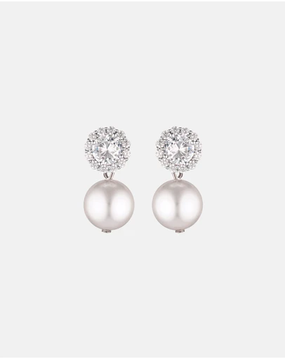 Stephanie Browne - Caulfield Pearl Earrings