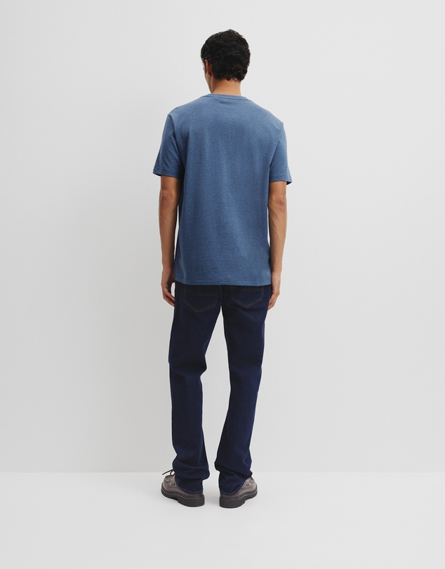 Country Road - Brushed Melange Cotton T-shirt
