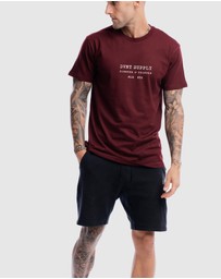 DVNT - Revolution Tee - Oxblood