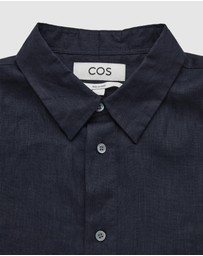 COS - Curved-hem Linen Shirt