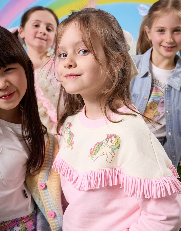Rock Your Kid - My Little Pony Fringe Sweat in Pink