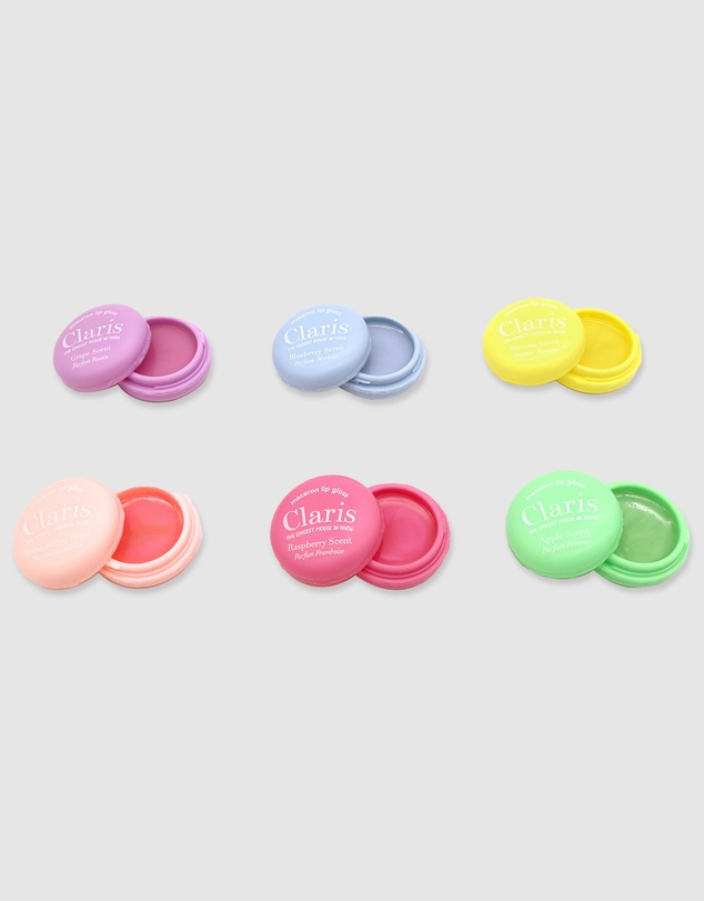 Claris The Chicest Mouse In Paris By Pink Poppy - Claris Macaron Lip Gloss Set