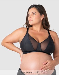 Hotmilk Maternity Lingerie - Flawless Full Cup Plunge Nursing Bra - Wirefree