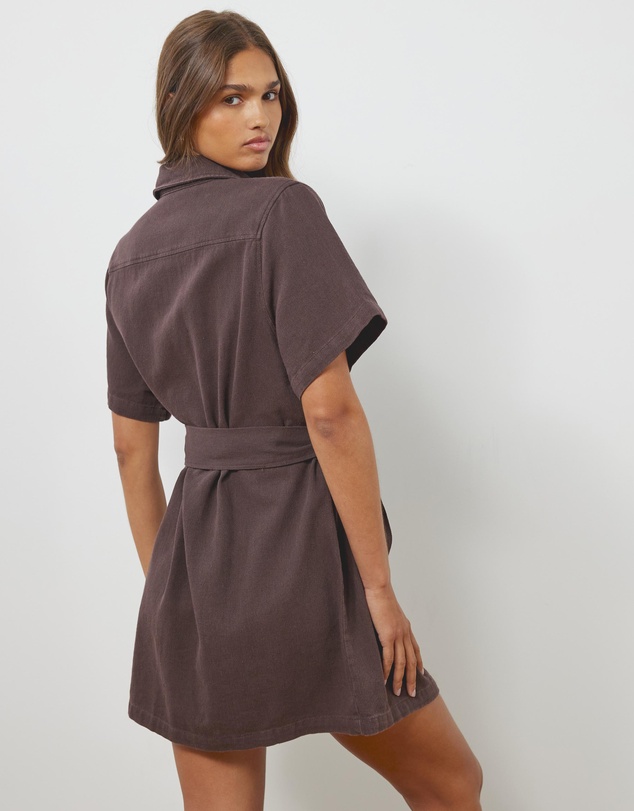Atmos&Here - Carter Denim Look Mini Dress