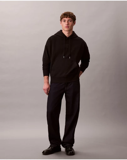 Calvin Klein - Premium Terry CK Emblem Hoodie