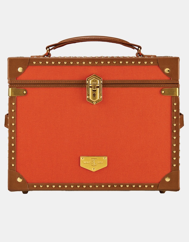 Wolf - Wolf Ida Trunk Jewellery Box Orange