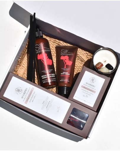 Silk Oil of Morocco - Zodiac Gift Hamper - Scorpio
