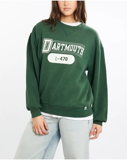 Vintage by The Real Deal - Pre Loved - Vintage 90s Russell Athletic Dartmouth College Sweatshirt