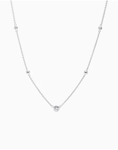 Fossil - Glitz By The Yard Silver Tone Jewellery Set