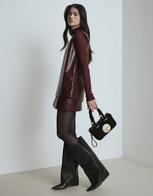 MIMCO - Turnlock Bowler Grab Crossbody Bag