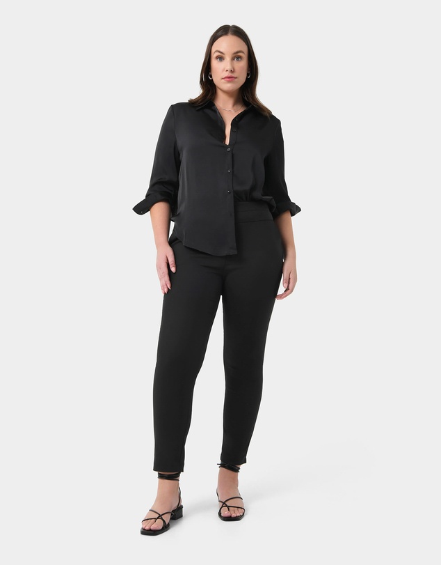 Forcast - Myah Double Waistband Pants