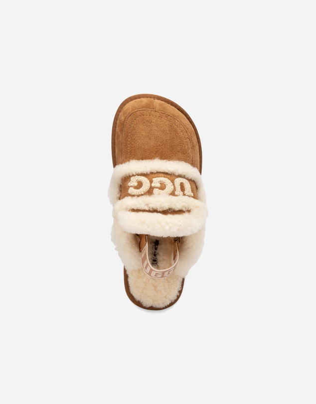 Ozwear Connection Uggs - Ugg Violet Heritage Shearling Slipper Elastic Logo Strap (Detachable)