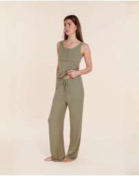 Gingerlilly - Athens Ribbed Long Pants