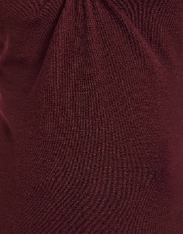 SABA - Coco Wool Ruched Long Sleeve Top