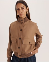 SABA - Fae Wool Bomber