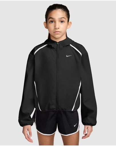Black, Black, White & Reflective Silv