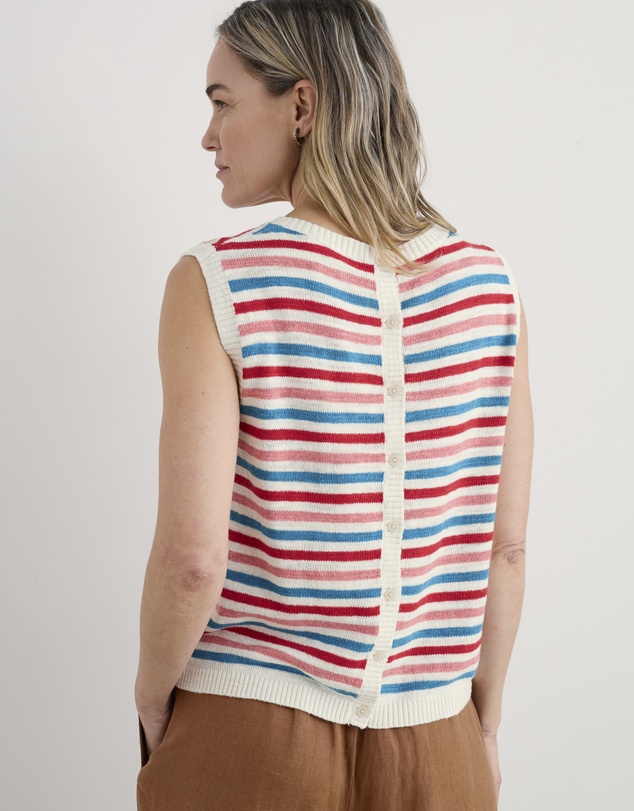 Seasalt - Seasalt Cornwall Mini Cornish Pink Sky Mix Knavock Vest