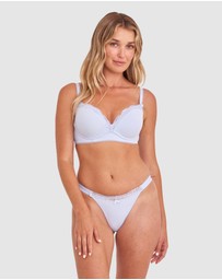 Bras N Things - Freya Push Up Wirefree Bra - Pale Blue