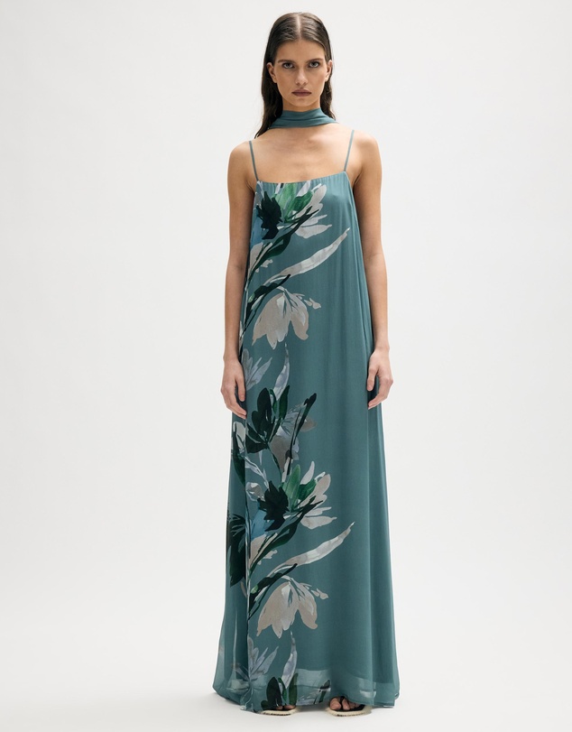 Minima Esenciales - Icehouse Floral Maxi Dress