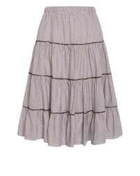 City Chic - Tessa Check Print Skirt