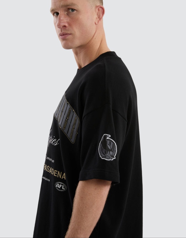 Nena & Pasadena - Collingwood Game-On Loopbk Tee
