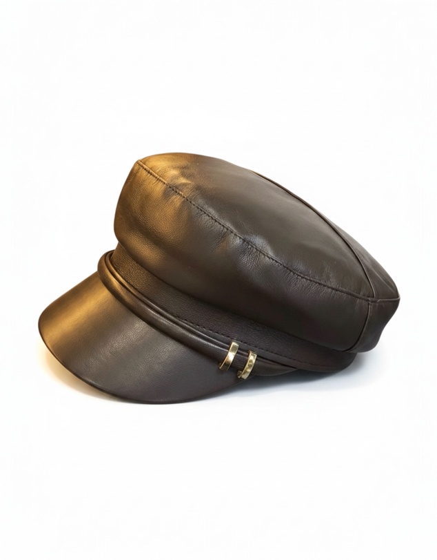Mossée - Isla PU Leather Hat