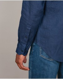 Abelard - Slim Fit European Pure Linen Shirt