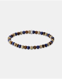 THOMAS SABO - THOMAS SABO Bracelet with brown and blue beads