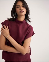 Oxford - Shelly Cupro Top