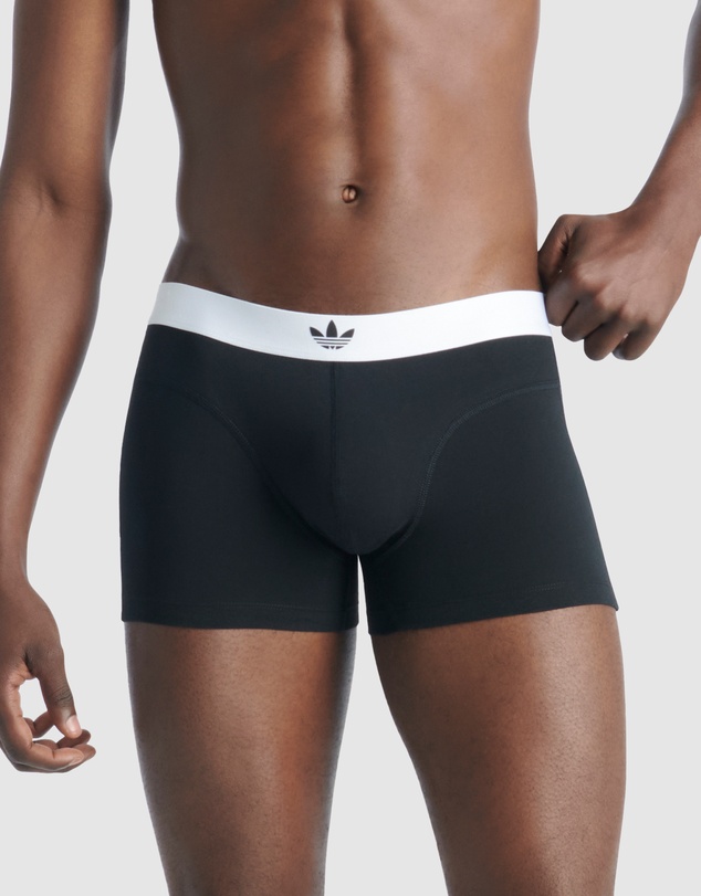 adidas Originals - 2 Pack Comfort Flex Cotton Body Lines Trunk Underwear