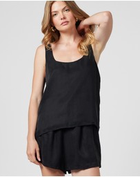 MVN - Pepperwood Cupro Top
