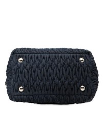 Pre-Loved by Azura Reborn - Pre-Loved Matelasse Denim Crystal Satchel