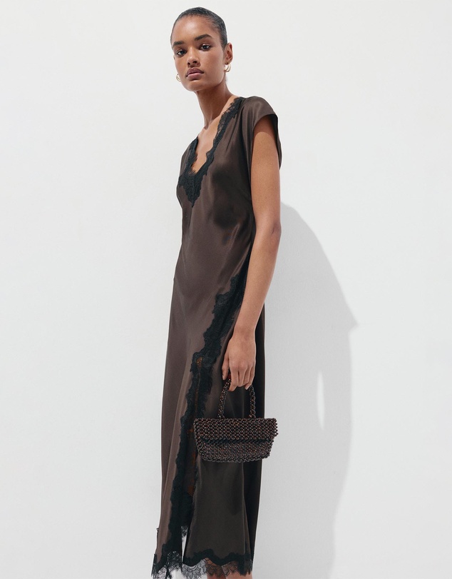 M.N.G - Merlot Dress