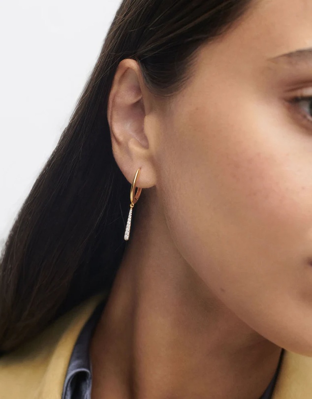 PDPAOLA - Olga Mini Hoop Earrings